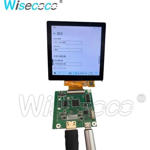 4 Inch 480*480 IPS LCD Square Screen SPI RGB 40PIN Display I2C Touch Sensor + Controller Board for Raspberry PI Visual Doorbell