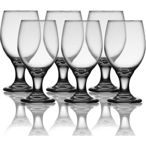 6pcs Household Clear Wine Glass Cup Juice Goblet Beer Mugs Glass Cups Set Drink Champagne Glasses Szklanki Drinking Glasses