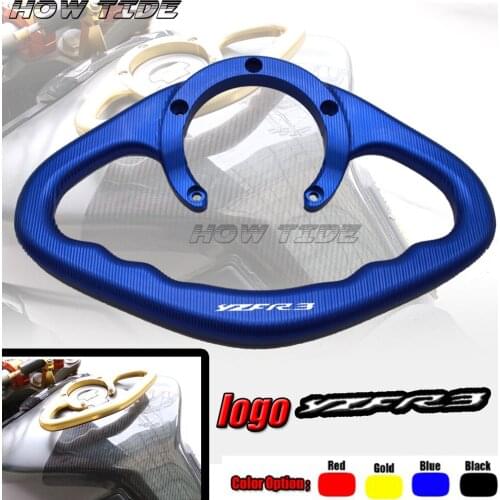For YZF-R3 2015-2016 Motorcycle Accessories CNC Passenger Handgrips Hand Grip Tank Grab Bar Handles Armrest
