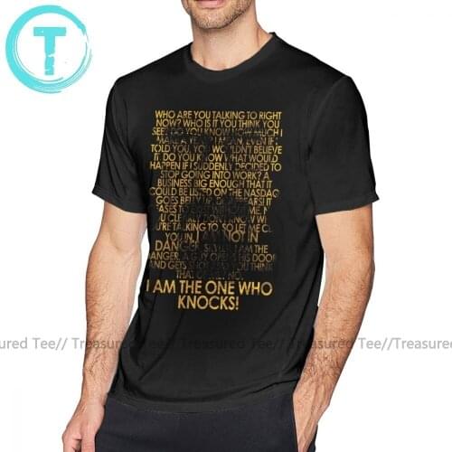 Breaking Bad T Shirt Breaking Bad - Heisenberg T-Shirt Mens Big Tee Shirt Casual Funny 100 Percent Cotton Graphic Tshirt