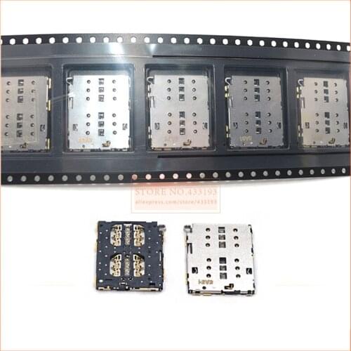 Huawei P20 P20 Pro Honor 10 EML-AL00 Micro Dual SIM Card Socket Slot Tray Holder Reader Adapter Motherboard Connector CLT-AL01