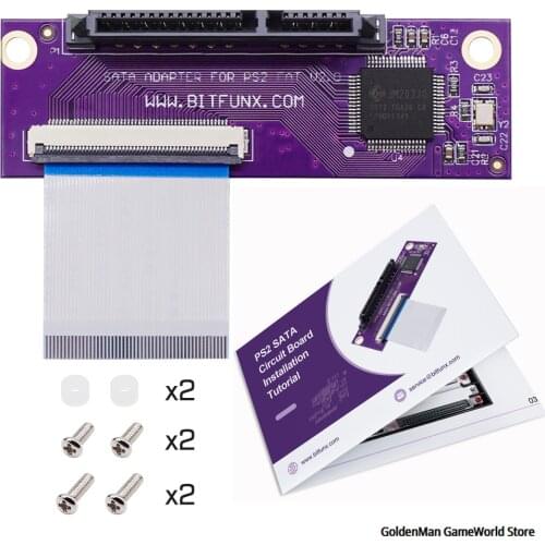 Bitfunx SATA Adapter Port Kits for PS2 IDE Hard Drives original Network Adapter