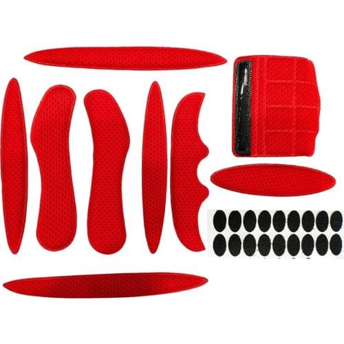 Helmet Padding Kit 27PCS Bicycle Replacement Universal Foam Pads Set Helmet Cushions for Bike Cycling Motorcycle Helmet