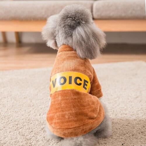 Cute Dog Chenille Cotton Sweater Pet Dog Winter Warm Coat Fleece Jackets for Small Dogs Chihuahua Bichon Puppy Halloween Clothin