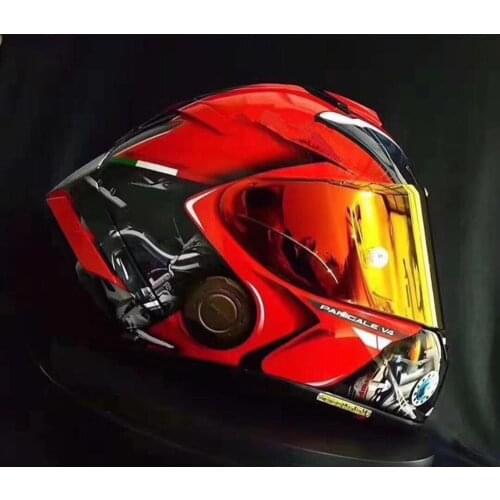 Full Face Motorcycle helmet X14 RED DUKA1 helmet Riding Motocross Racing Motobike Helmet