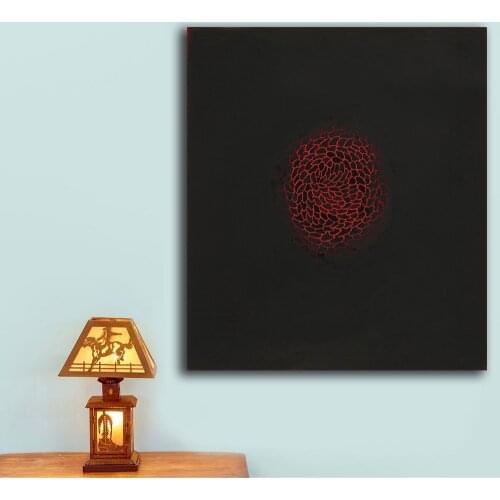 Wall Art Kusama Yayoi MY HART (B) Painting For Living Room Home Decoration Oil Painting On Canvas Wall Painting NO Frame