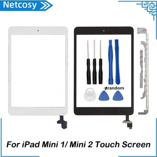 Touch Screen For iPad Mini 1 A1432 A1454 A1455 Mini 2 A1489 A1490 A1491 Touch Panel LCD Outer Display Digitizer Sensor Glass
