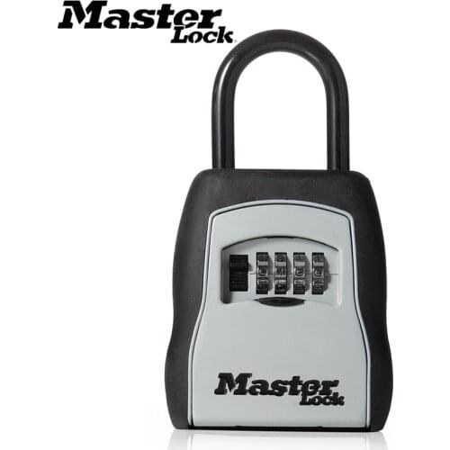 Key Safe Box Password Combination Portable Lock Box Outdoor Padlock For Keys Storage Home Office Use Security Hook Safe Lock