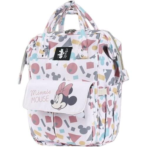 DISNEY Mommy Bag 2021 New Mommy Bag Maternal and Child Bag Single Shoulder Large Capacity Lightweight Shoulder Diaper Bag