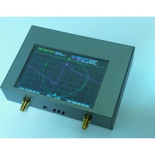 Original NanoVNA V2 Plus4 4 inch 4GHz Vector Network Analyzer 50kHz-4GHz Shortwave HF VHF UHF 70-90dB With 3200mAh Battery