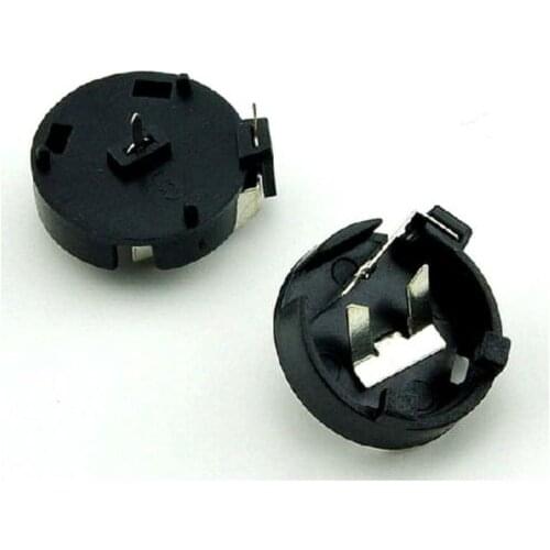 10pcs Coin Cell Battery Holder for Lithium CR1220 CR1216 DIP PIN CH23-1220