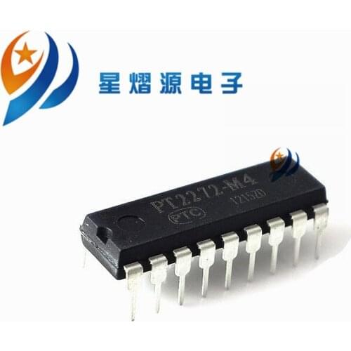 10pcs PT2272-M4 DIP-18 NEW IN STOCK