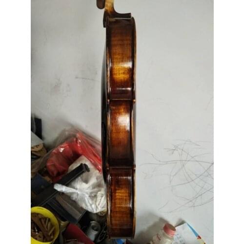 4/4 violin Stradi model 1715 antique old style dark color with accessories