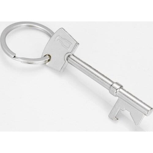 500pcs/lot Key Portable Bottle Opener Beer Bottle Can Opener Hangings Ring Keychain Tool Free Shipping