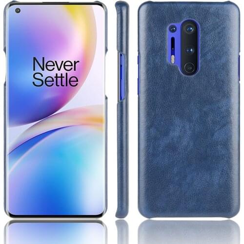 OnePlus 8 Pro Case OnePlus8 Pro Retro PU Leather Litchi Pattern Skin Hard Cover For One Plus 8 OnePlus 8 Pro Eight Phone Case