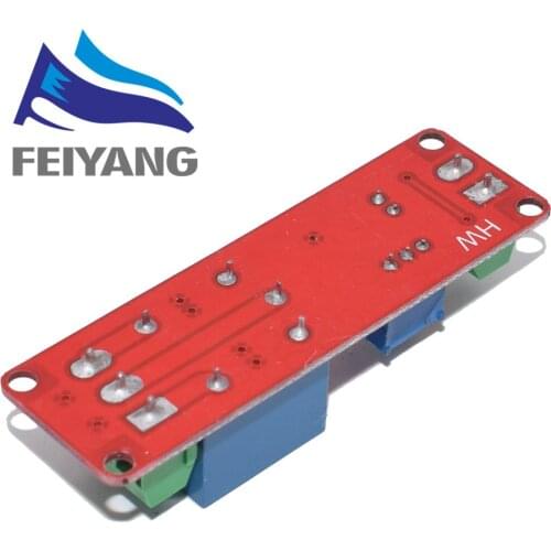 DC 12V Timer Delay Relay Shield Module NE555 Timer Switch Adjustable Controller Module 0 to 10 Second 0~10S Car Oscillator