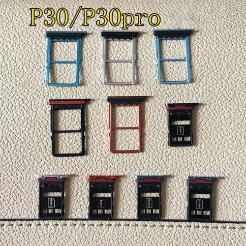 For Huawei P30 P30 Pro ELE-L29 ELE-L09 ELE-L04 VOG-L29 VOG-L09 VOG-L04 card slot original Sim card slot Sim card tray