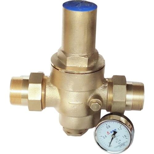 DN15 NPT Brass Water Pressure Reducing Valve Y22X-16T for Rental room school the company Hotel pressure relief valve
