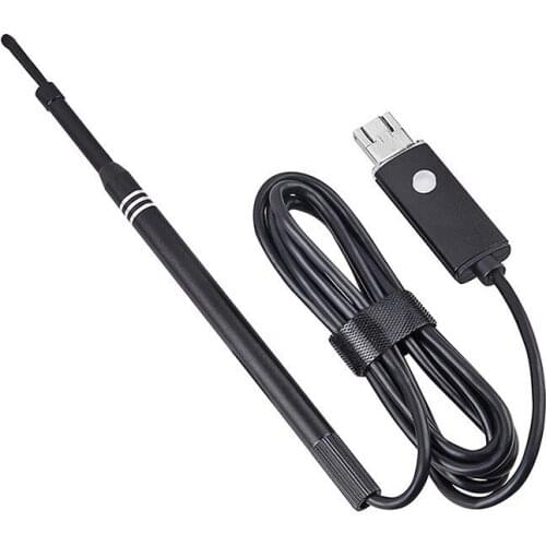 5.5mm 2-in-1 Endoscope Ear Cleaning USB Visual Ear Spoon Earpick Otoscope Endoscope Borescope Mini Camera