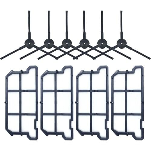 Hepa filter For ilife v7s v7 v7s pro robot Vacuum Cleaner Parts kit Side Brush+Hepa filter for Chuwi ILIFE v7s pro accessories