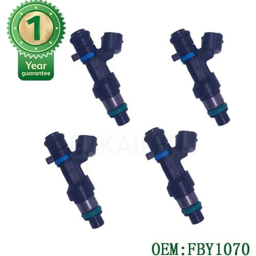 Set Of 4 PCS High Quality Auto Parts Fuel Injector Nozzle OEM FBY1070 Fit For Nissan Sentra 00-02 1.8L
