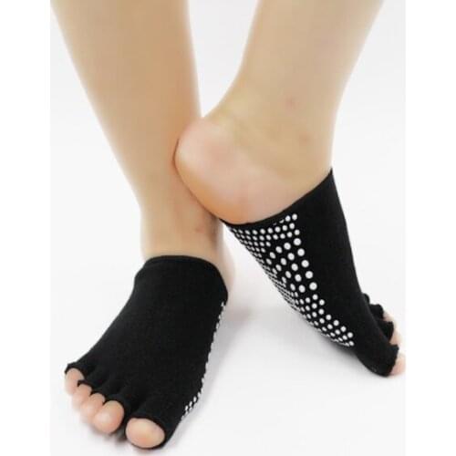1Pair Belly Ballet Dance Toe Pad Practice Shoe Foot Care Tool Half Sole Gym Sock selling Yoga Socks New style