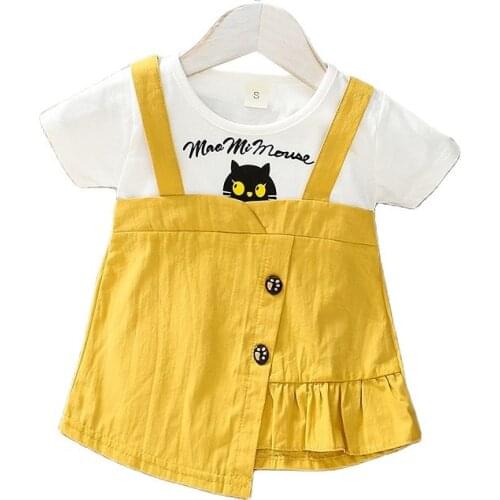 Baby Clothes Girl Dress For 0-3Y Baby Summer & Spring Organic Cotton Newborn Girl Clothes New Born Sleeveless Kids Girl Clothing