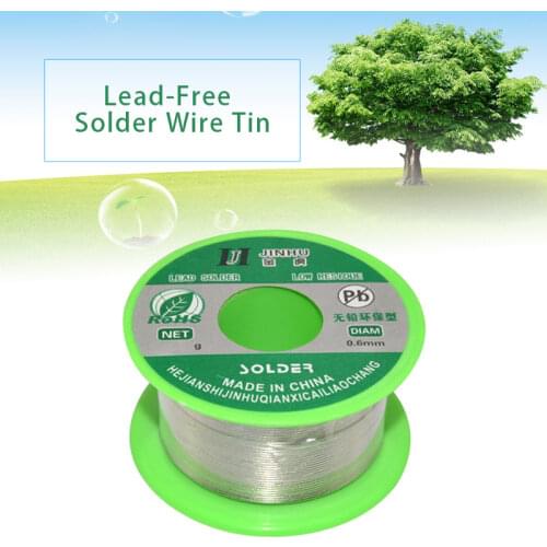 50G Lead-Free Rosin Solder Wire Tin 0.6/0.8/1.0/1.2/1.5/2.0mm Welding Soldering Iron Core Diameter Roll