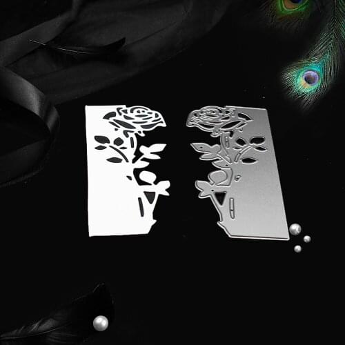 Rose Metal Cutting Dies Scrapbook Paper Craft Decoration Dies Scrapbooking Stencils for DIY Scrapbooking Stamp Paper Card