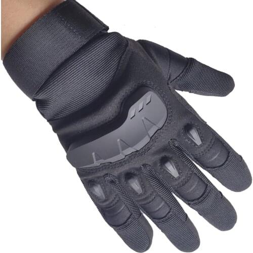 Tactical Army Sport Gloves Military Paintball Shooting Airsoft PU Leather Non-Slip Touch Screen Rubber Protective Gear Women Men