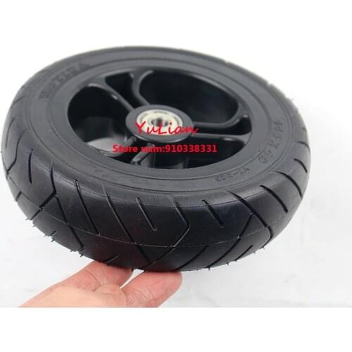 High quality 145x40 solid tire 145x40 plastic wheel tire 6 inch solid wheel suitable for electric scooter childrens trolley