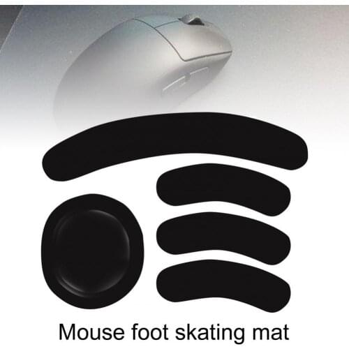 2 Sets Mouse Feet Pads Wear-resistant Replaceable Durable Gaming Wireless Mouse Feet Pads
