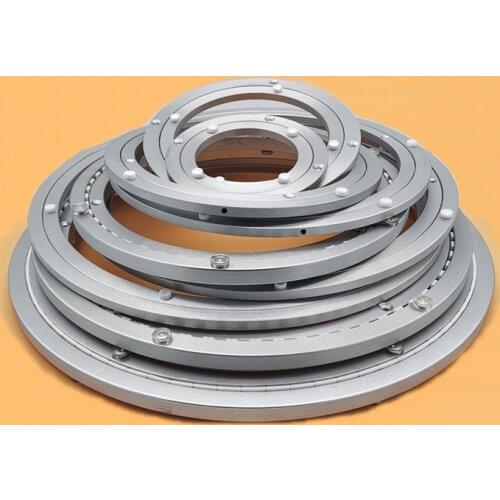 4/6/8/10/12/14/16 Inches Design Lazy Susan Aluminum Ball Bearing Turntable Bearings Swivel Plate