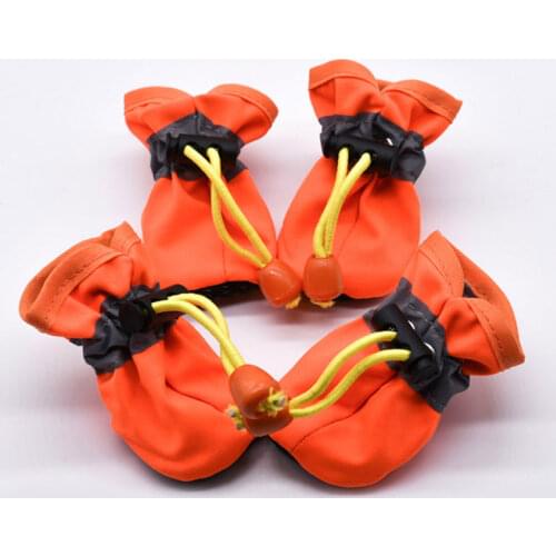 Pet Dog shoes Waterproof chihuahua Anti-slip boots zapatos para perro puppy cat socks botas sapato para cachorro chaussure chien