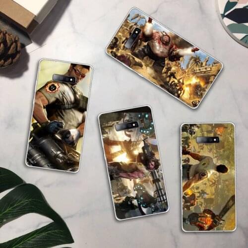 Game Serious Sam Phone Case Transparent For Samsung Galaxy A71 A21s S8 S9 S10 plus note 20 ultra