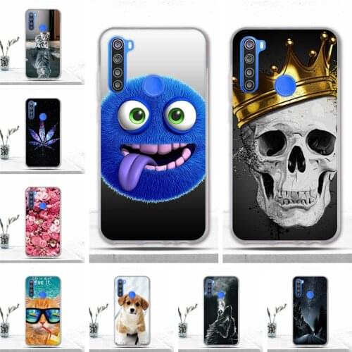 Cover For Xiaomi Redmi Note 8T Case Silicone Cute Cartoon Soft TPU Phone Cover For Redmi Note 8 T Note8t Back Cover Fundas 6.3"