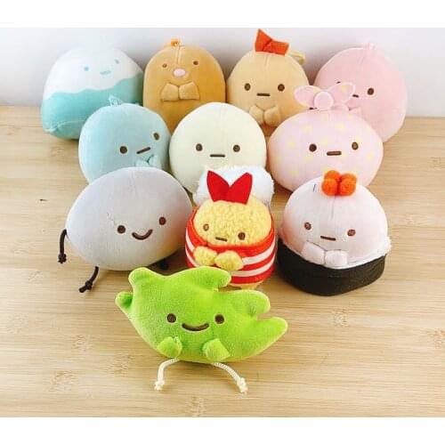 KAWAII San-X Sumikko Gurashi Stuffed TOYS Keychain Plush TOY For Kids Party Birthday Plush Toys