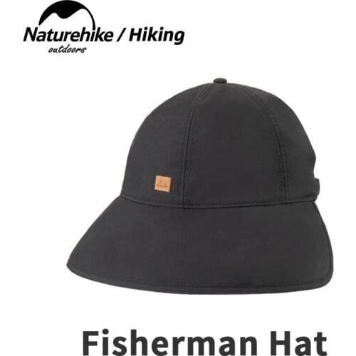 Naturehike Unisex Outdoor Sunscreen Fisherman Hat Foldable UPF50+ Wide Angle Shading Cap Ultralight Fashion Leisure Fishing Hat
