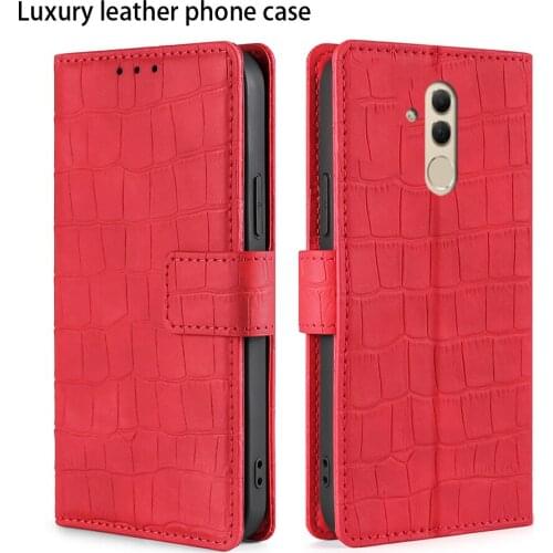 Leather case For Huawei Mate 20 Lite 6.30 Flip Cover Coque Card Slots Magnetic Wallet Cards Stand Mate 20 Lite Retro