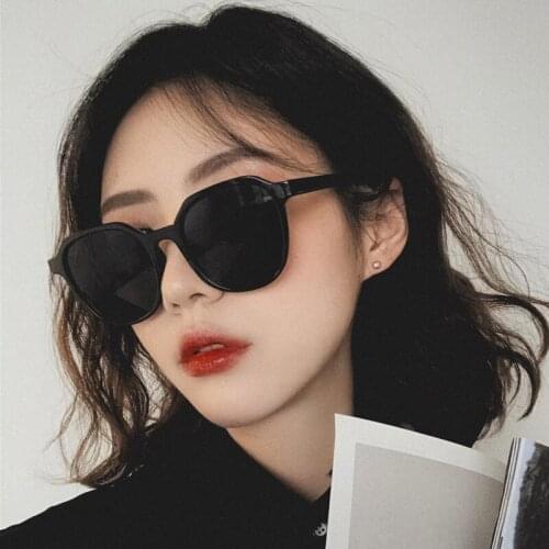 Fashion Oval Sunglasses Women Luxury Brand Black Sun Glasses Female Mirror Shades Ladies Oculos De Sol Feminino
