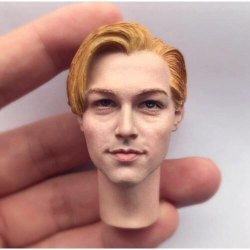Male Superstar 1/6 Scale Leonardo DiCaprio Head Sculpt Fit 12inch action figure toys