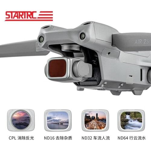 STARTRC DJI Mavic Air 2S Drone ND Filter GND8 CPL ND16 ND32 ND64 Adjustable Professional Edition Gradient Filters Set Accessory