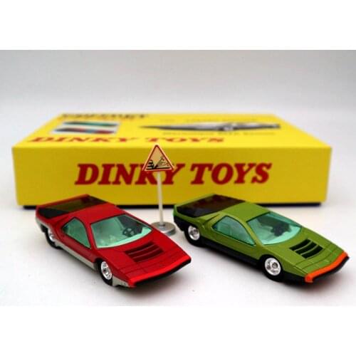 1:43 Atlas Dinky Toys SET 1426 1426P Carabo Bertone Mecanique Alfa Romeo Diecast Models Auto Car Gift Collection