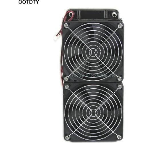 NEW Computer Accessories 1pc 240mm Aluminum Computer Radiator Water Cooling Cooler 2 Fans For CPU Heatsink #L059# new hot