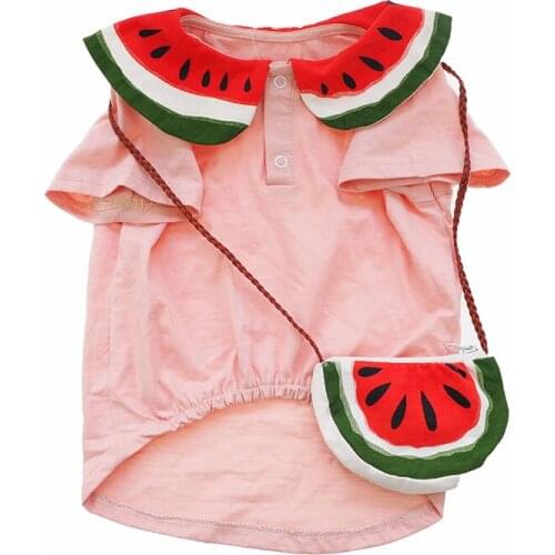 Dog Clothes for Small Dogs Cotton Shirt for French Bulldog Summer Coat for Chihuahua Funny Costume for Dogs Pug Pet Clothing