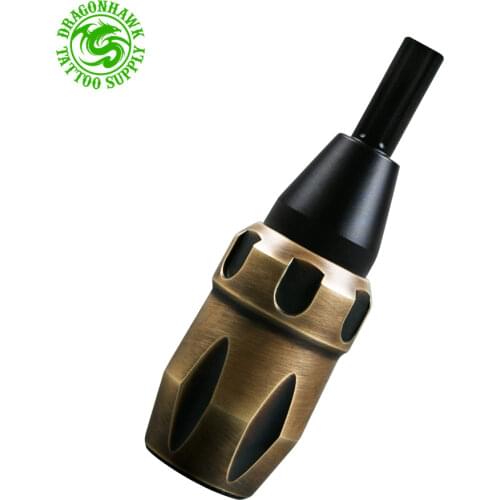 Professional Cartridge Tattoo Grip for Needle Cartridges Copper Grip Tube Supply Tattoo Tube
