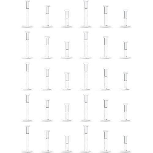 10pcs Clear Push Top Piercing Retainers 2mm Flat & Ball Top Bioflex Lip Ring Labret Retainer for Women Men