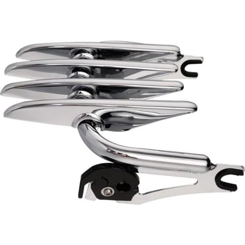 Detachable Stealth Luggage Rack For Harley Touring FLHR FLTR CVO Electra Street Glide Road King Ultra Custom 2009-2017 New