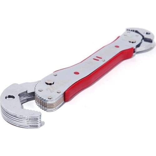 Magic Universal Wrench Adjustable Multi Function Pipe Torque Spanner Super Key Universal Head Plumbing Any Nut Grip Repair Tool