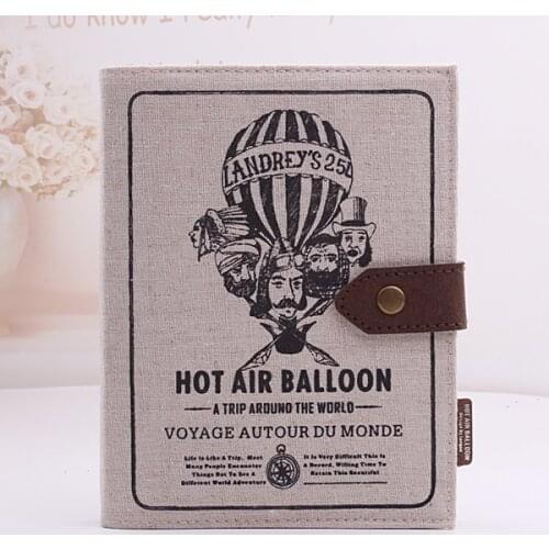 1PC Notebook Hot Air Balloon Series Diary 108 Sheets Travel Notebooks Stationery notes Office Journal Notepad Supplies (ss-1685)